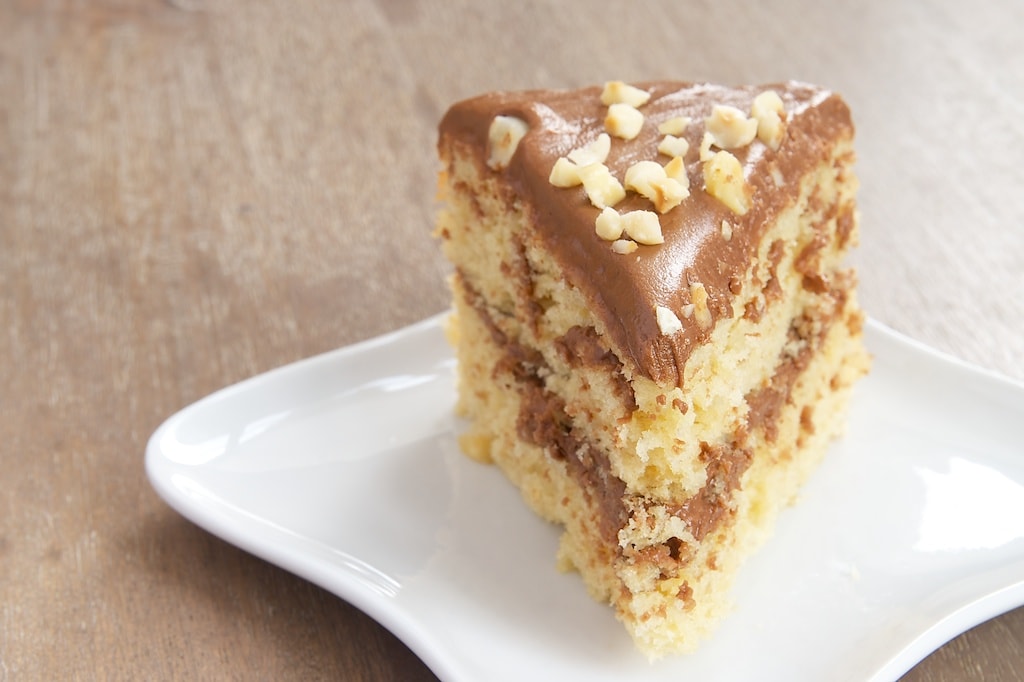 Hazelnut Cake With Mocha Frosting Bake Or Break