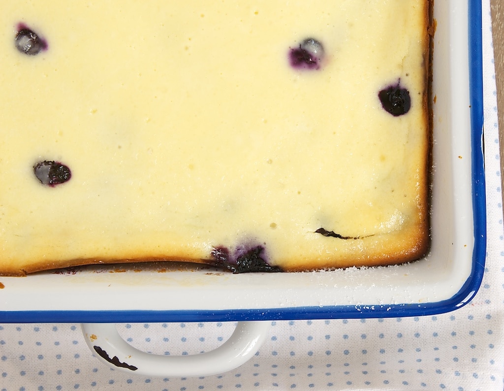 Blueberry Oat Cheesecake Bars combine a chewy oatmeal crust, fresh blueberries, and a sweet cream cheese filling for an irresistible dessert. - Bake or Break