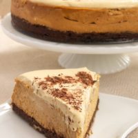 slice of Dulce de Leche Cheesecake