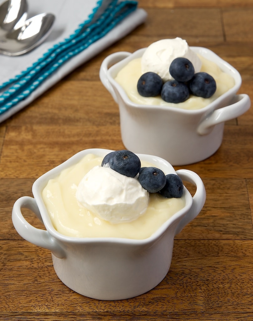 Homemade Vanilla Pudding is cool, creamy, sweet, and delicious.