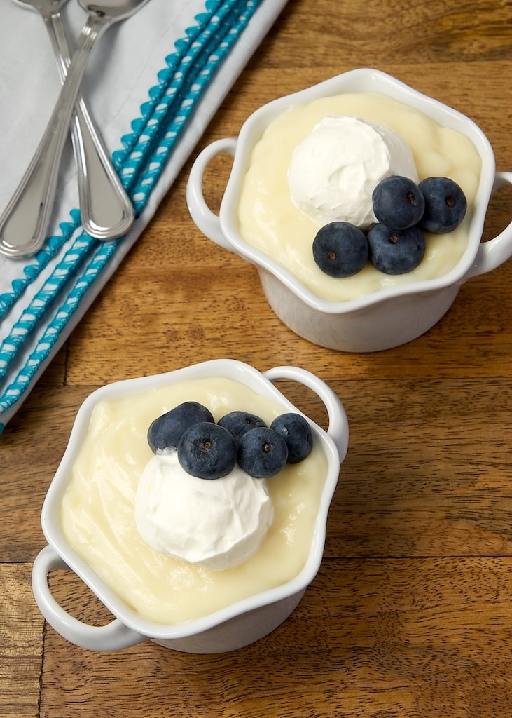 Homemade Vanilla Pudding is pure comfort food. It's so cool, creamy, and utterly delicious! - Bake or Break