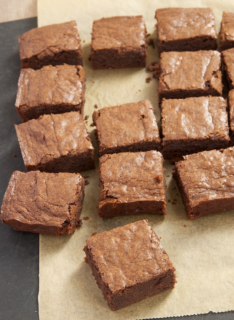 It's hard to beat a batch of freshly baked brownies. My Favorite Fudgy Brownies are rich, dark, and so, so simple to make.