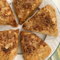 Make breakfast special with these sweet, nutty Cinnamon Almond Scones.