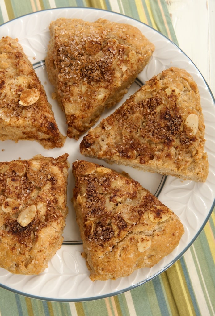 Make breakfast special with these sweet, nutty Cinnamon Almond Scones.