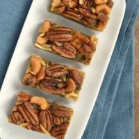 Maple Nut Bars are a delicious twist on pecan pie bars. Maple syrup gives these bars a wonderfully sweet, rich flavor!