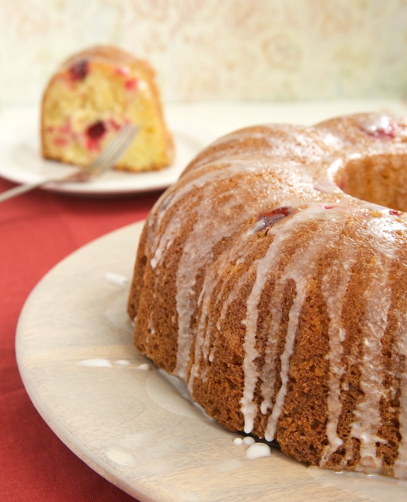 Cranberry Bundt Cake is a delicious blend of sweet and tart. A great cake for dessert or for snacking! - Bake or Break