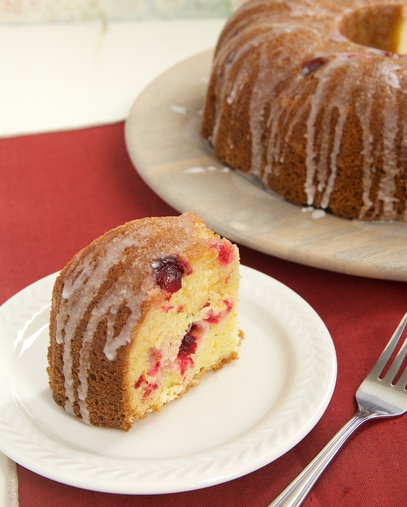 Cranberry Bundt Cake is a delicious blend of sweet and tart. A great cake for dessert or for snacking! - Bake or Break