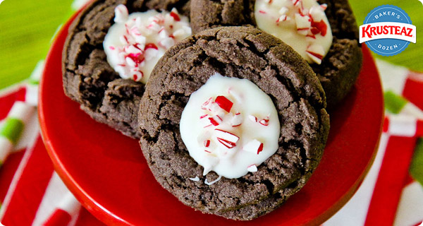 Chocolate Thumbprint Cookies