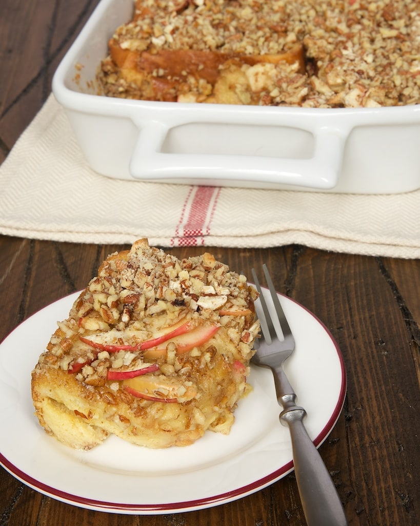 Apple Cinnamon Baked French Toast is a warm, sweet way to make breakfast special!