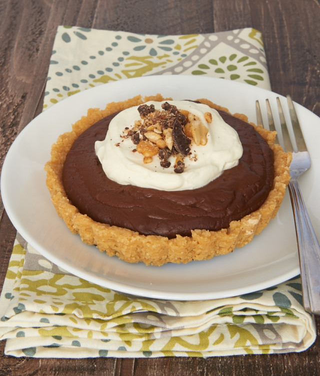 Chocolate Peanut Butter Pudding Tarts Bake or Break