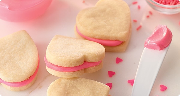 Krusteaz Easy Valentine Sandwich Cookies