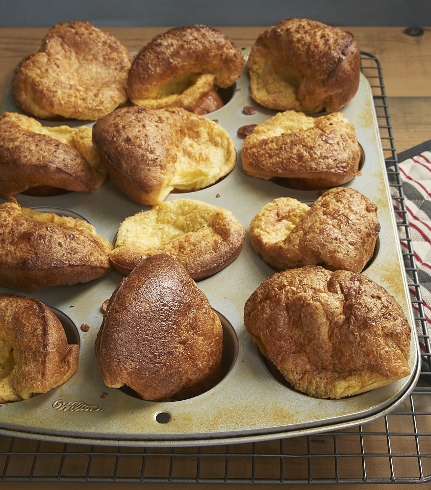 Golden Popover Mix and Standard Popover Pan Set - King Arthur