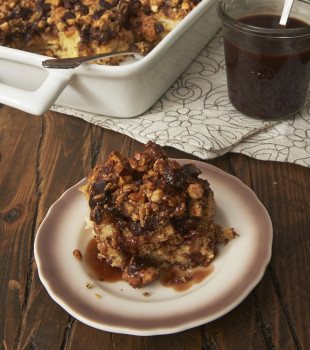 Peanut Butter-Chocolate Bread Pudding is a dessert dream for fans of that classic flavor combination. So simple to put together and so very delicious! - Bake or Break