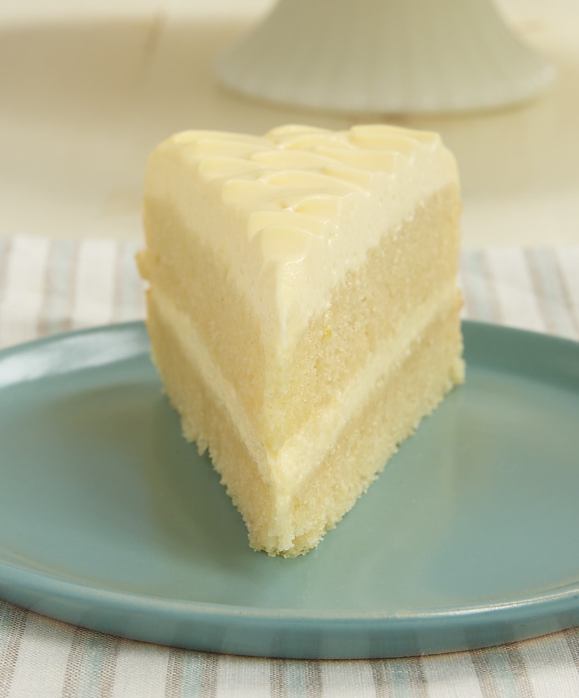 slice of Lemon Cream Cake