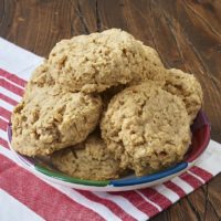 These big, thick Peanut Butter Oatmeal Cookies are perfectly sweet, nutty, chewy, and delicious! - Bake or Break