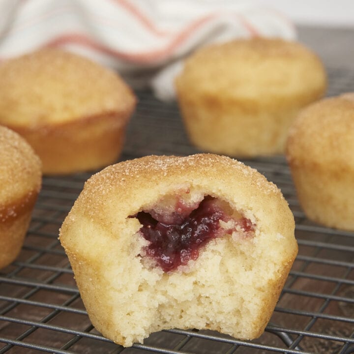 Jam Filled Doughnut Muffins Bake Or Break