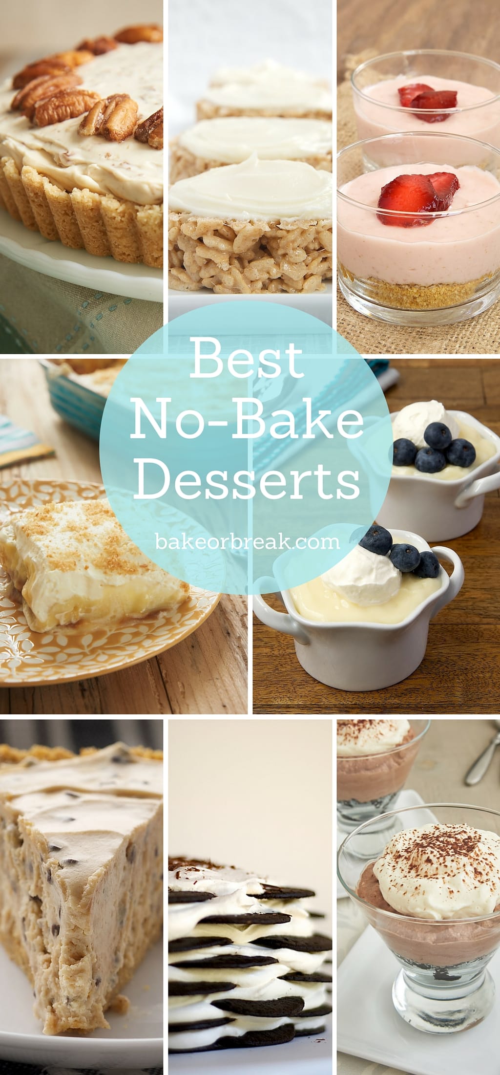 Leave your oven turned off and whip up one of Bake or Break's favorite no-bake desserts!