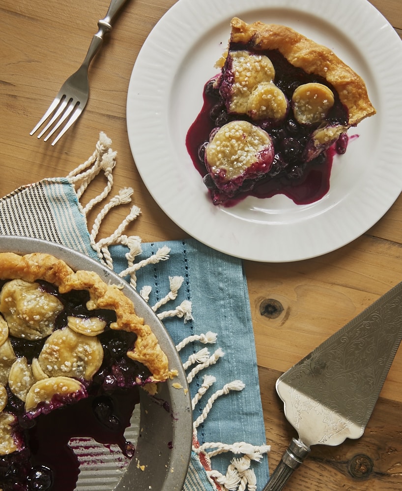 blueberry ginger pie