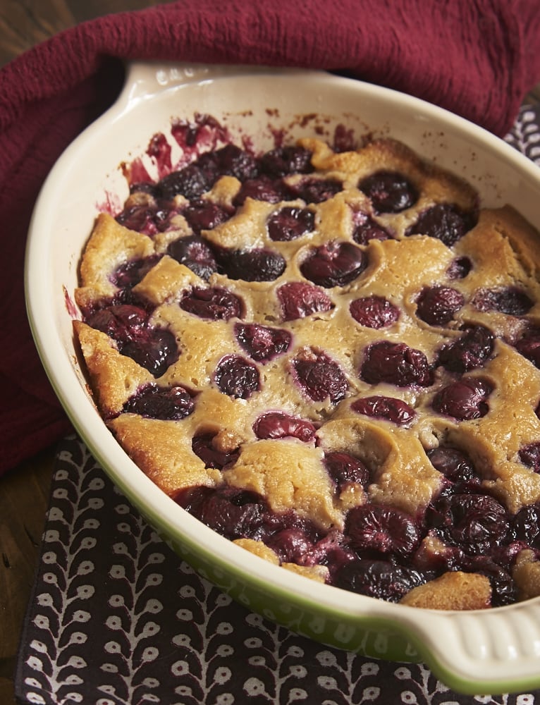 Brown Butter Cherry Cobbler - Bake or Break