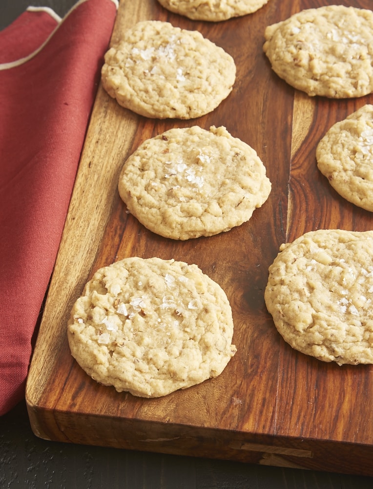 Salty Mixed Nut Cookies are sweet, salty, soft, chewy, and deliciously nutty! - Bake or Break
