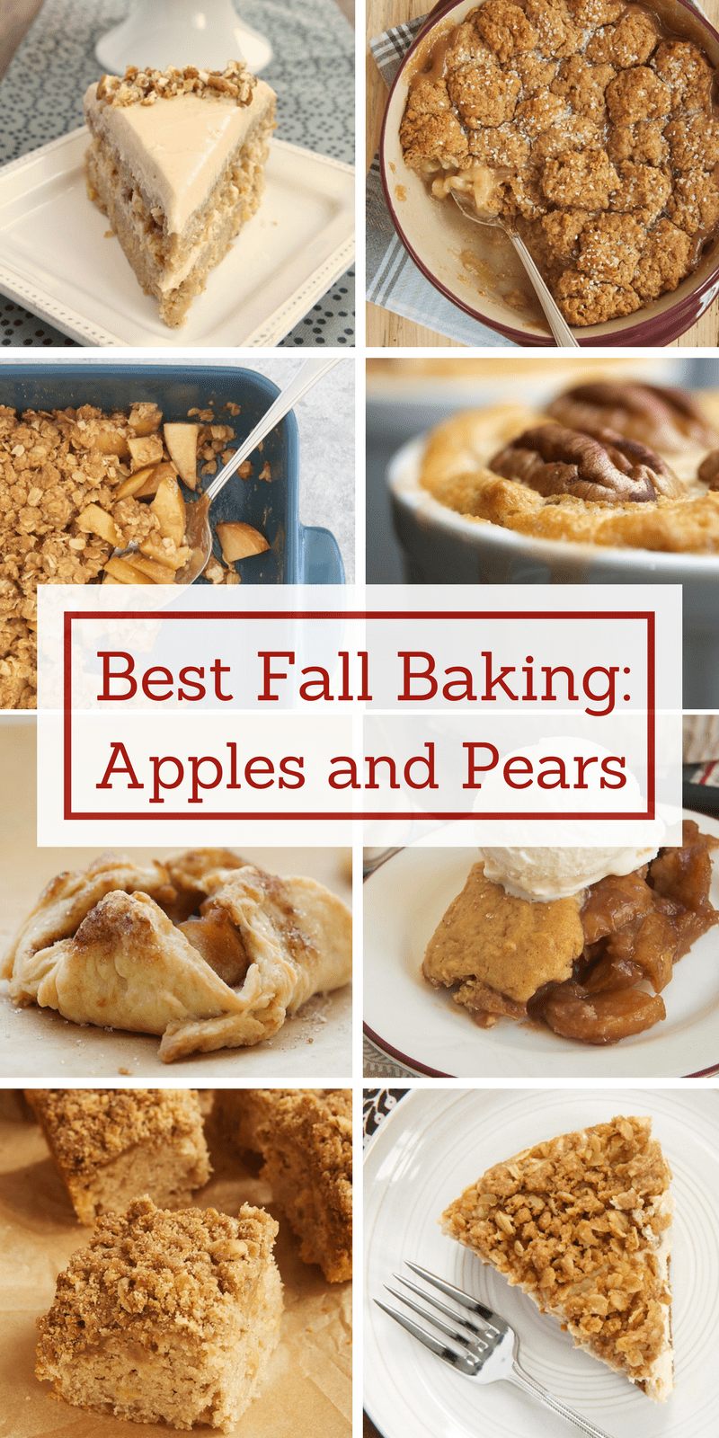 Apple and pear desserts are what fall baking is all about! Come find the best and most popular apple and pear recipes from Bake or Break in this essential fall baking collection.