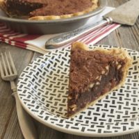 Caramel Peanut Butter Brownie Pie is fudgy, gooey, rich, nutty, and amazingly delicious! - Bake or Break