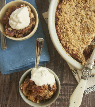 If your favorite part of pecan pie is the filling, then Pecan Pie Crisp will be your new favorite dessert! - Bake or Break