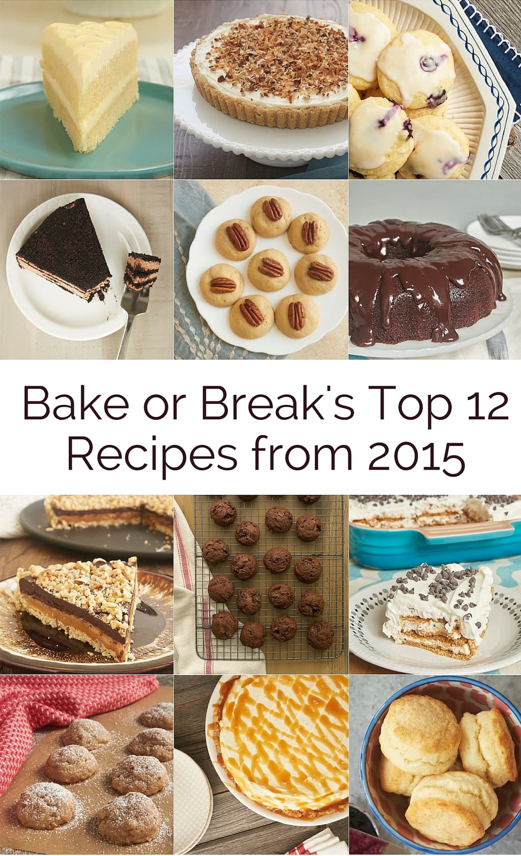 Bake or Break's most popular recipes from 2015