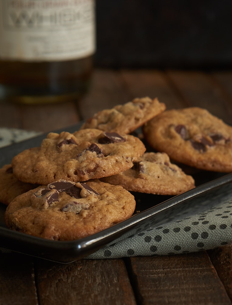 Bourbon Pecan Chocolate Chip Cookies | Bake or Break