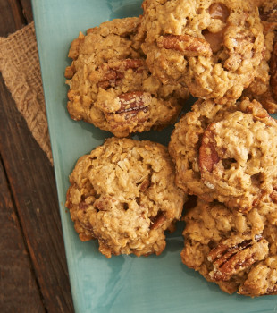 Butter Pecan Oatmeal Cookies