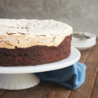 Chocolate Meringue Cake