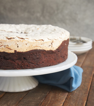 Chocolate Meringue Cake