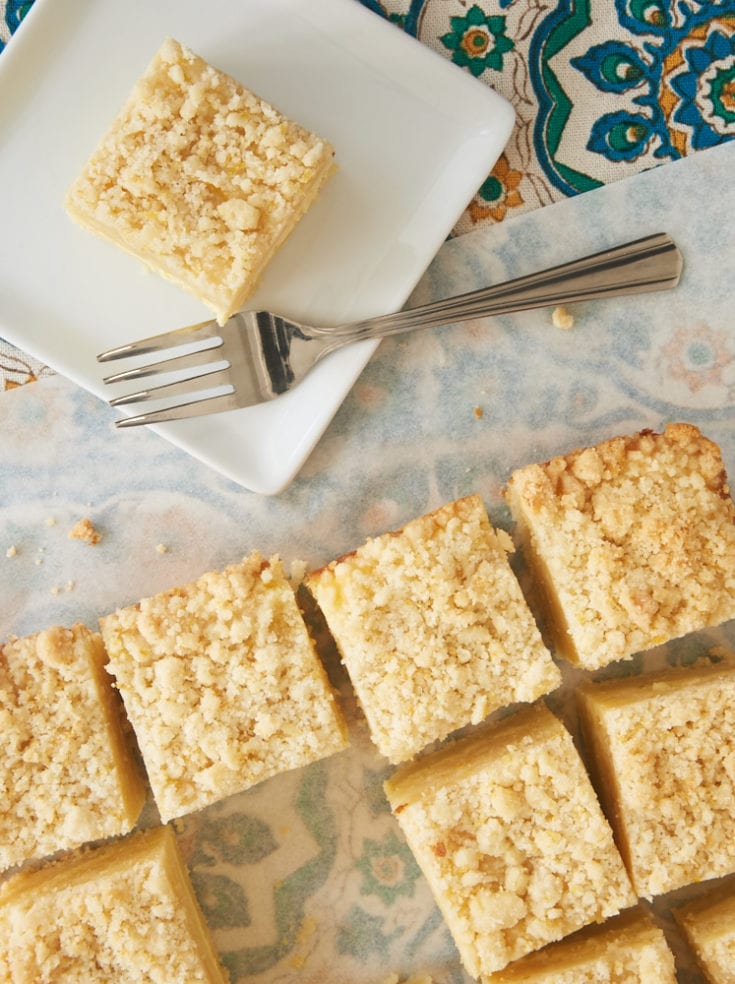 This sweet, tart Lemon Cream Cheese Coffee Cake is a must-make for lemon lovers! - Bake or Break