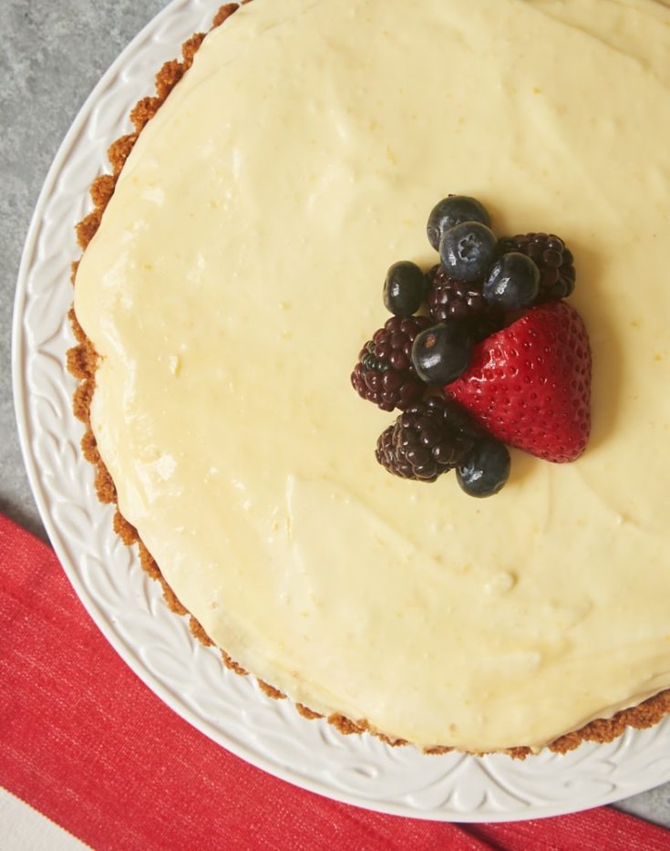 Lemon Cream Pie is bursting with plenty of tart lemon flavor. Lemon lovers will adore this quick and easy dessert! - Bake or Break