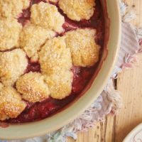 Strawberry Cobbler