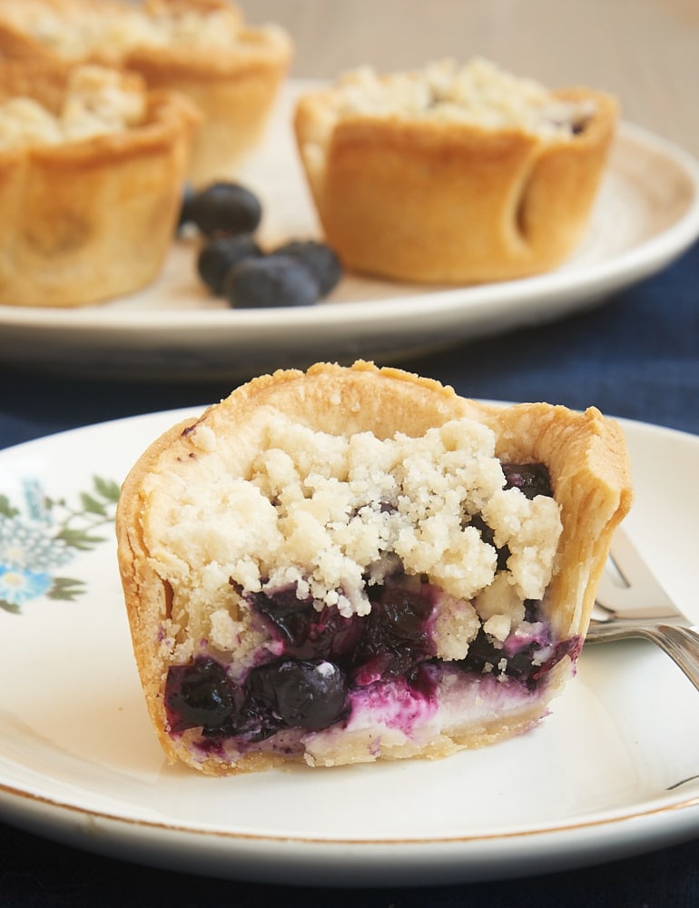 Mini Blueberry Cream Cheese Pies - Bake or Break