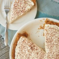 Butterscotch Pudding Cheesecake Pie