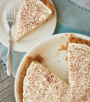 Butterscotch Pudding Cheesecake Pie