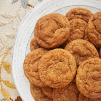 Sweet, spiced cookie butter adds such fantastic flavor to Cookie Butter Snickerdoodles. These are such a crowd-pleaser! - Bake or Break
