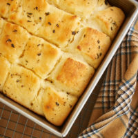 Quick Herbed Dinner Rolls make yeast baking so easy. They mix quickly and only need a short time to rise. And they are wonderfully soft and oh so delicious! - Bake or Break