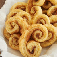 Chai Spice Palmiers are made with a simplified puff pastry and a delicious blend of spices. They're part pastry, part cookie, and completely fantastic! - Bake or Break