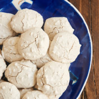 Cinnamon Pecan Puffs are soft, chewy, nutty cookies made with a short list of ingredients. A long-time favorite! - Bake or Break