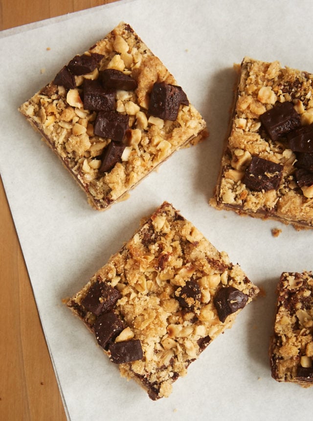 Chocolate Hazelnut Oat Bars Bake Or Break