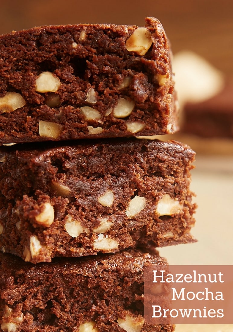 Hazelnut Mocha Brownies