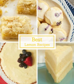 The best and most popular lemon recipes from Bake or Break
