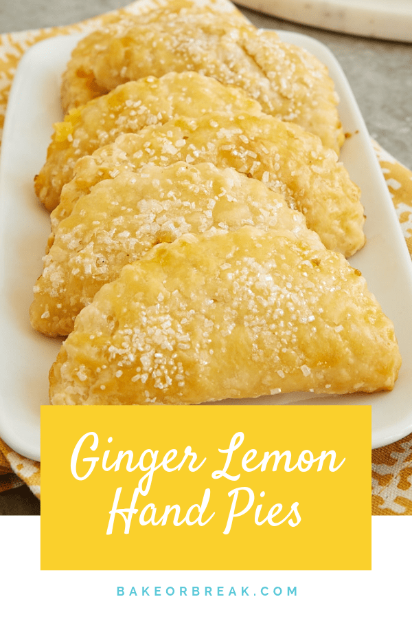 Ginger Lemon Hand Pies bakeorbreak