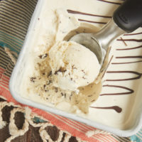 Every bite of this No-Churn Stracciatella Ice Cream is filled with lots and lots of little shards of dark chocolate. One of my all-time favorite ice creams! - Bake or Break