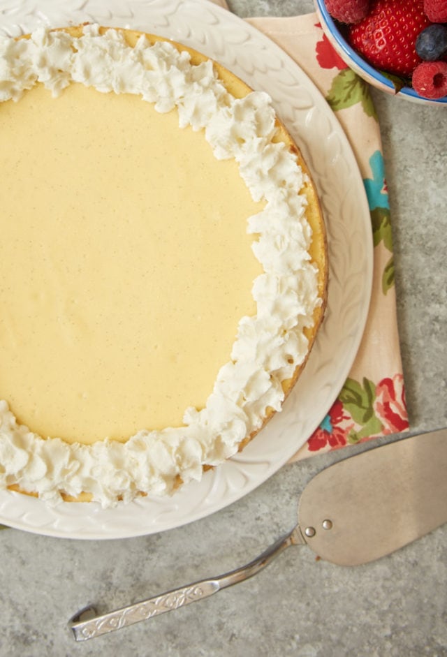 Vanilla Bean Cheesecake Bake or Break