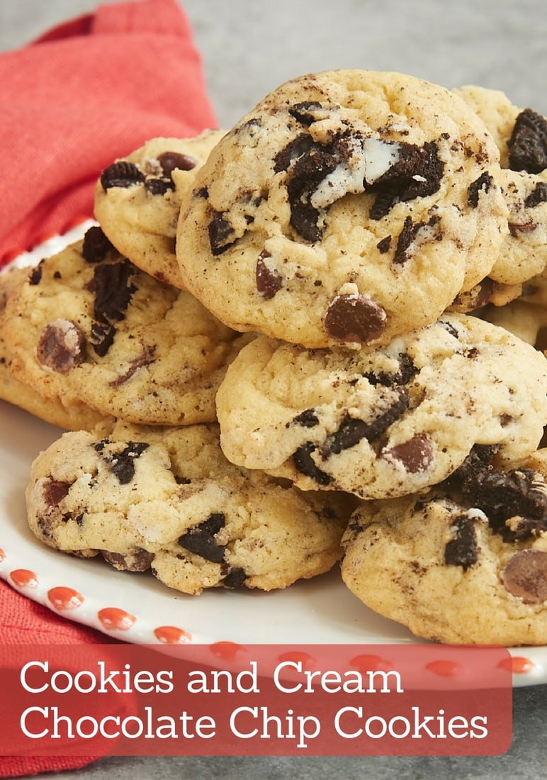 Biscuits aux pépites de chocolat Cookies et crème