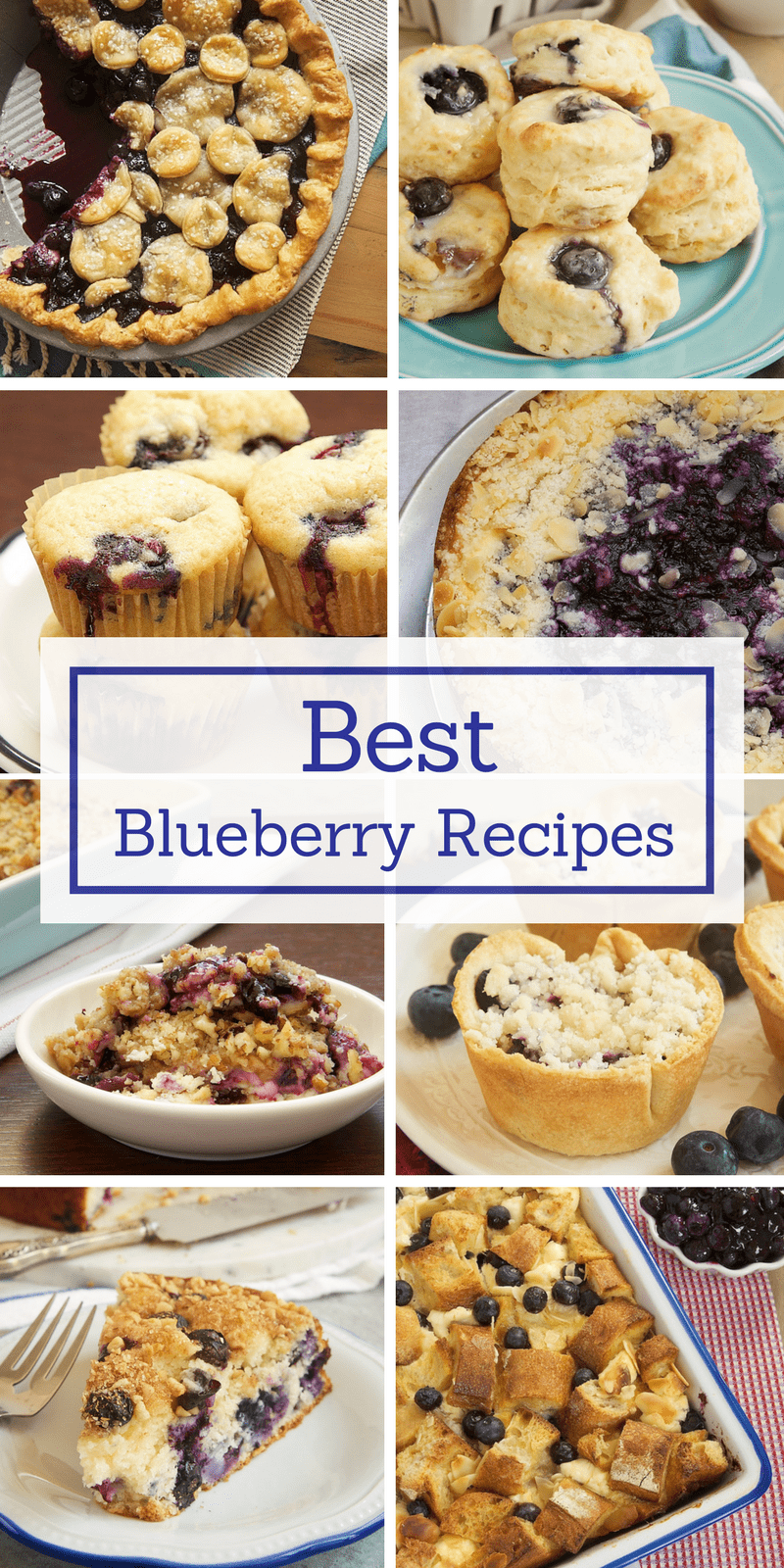 Indulge all your blueberry cravings with the best and most popular blueberry recipes from Bake or Break!